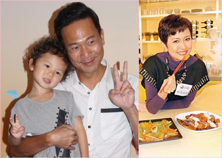 陳國邦與囡囡陳禛出席記者會,大讚太太羅敏莊有一手好廚藝。